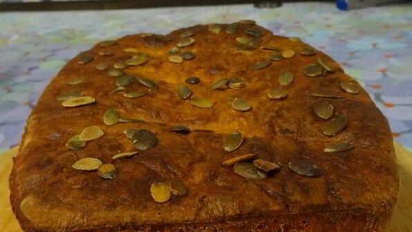 тыквенно-медовый хлеб