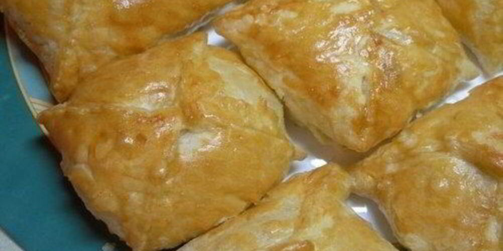 Рецепт конвертиков с начинкой из куриного филе