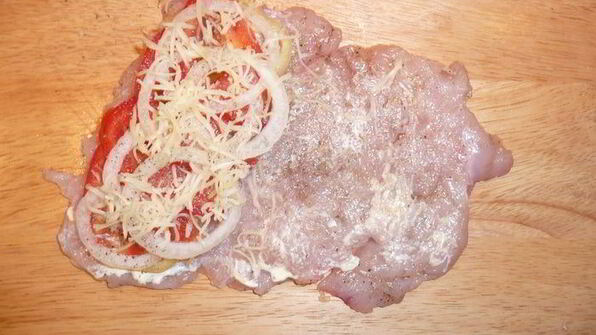 куриные конвертики