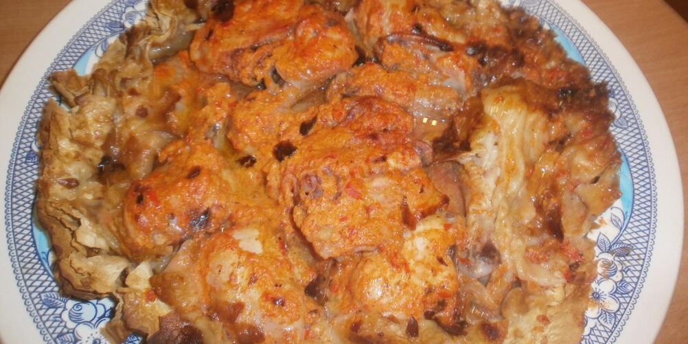 Рецепт курицы в лаваше по-армянски