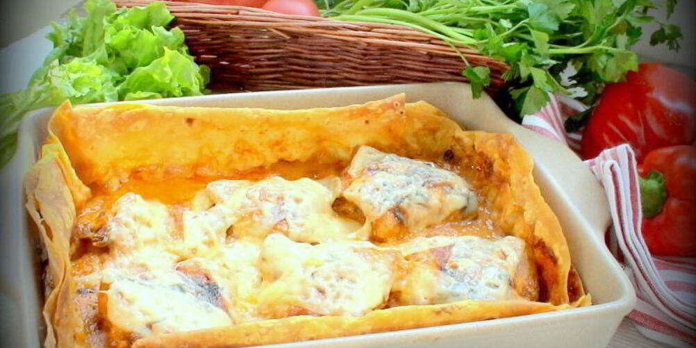 Рецепт курочки, запеченной в лаваше