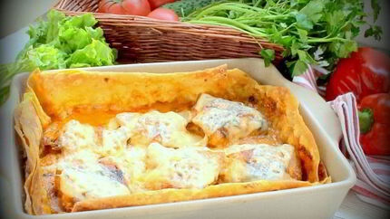 Курочка, запеченная в лаваше