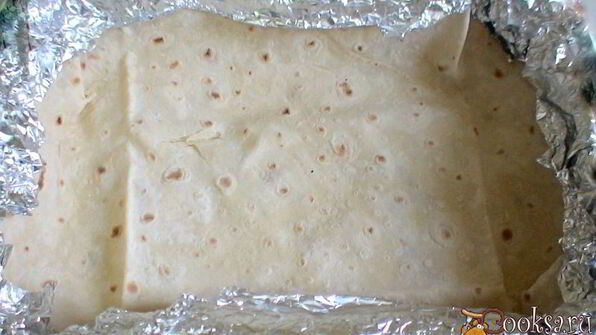 курочка, запеченная в лаваше