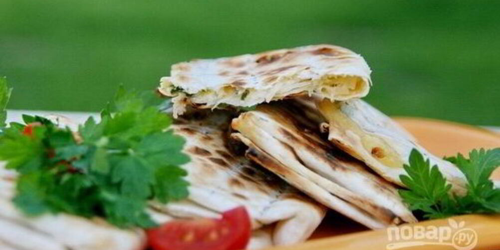 Рецепт лаваша на гриле