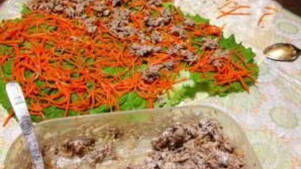 лаваш с печенью