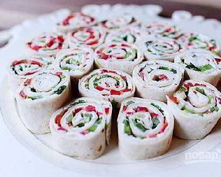 Лаваш с перцем