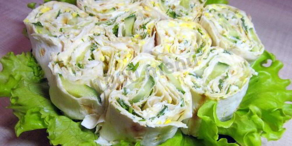 Рецепт лаваша с плавленым сыром