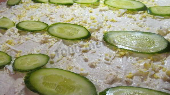 лаваш с плавленым сыром