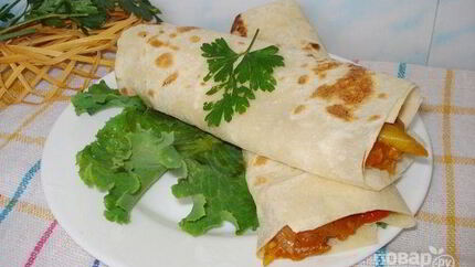 Лаваш с сюрпризом