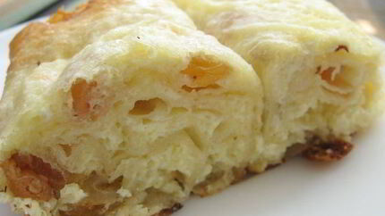 Лаваш с творогом в духовке