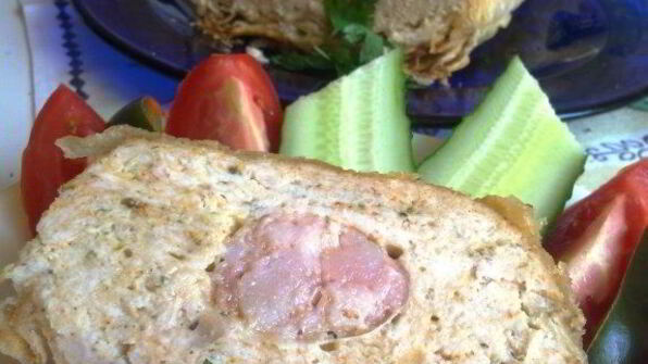 мясной кекс в лаваше