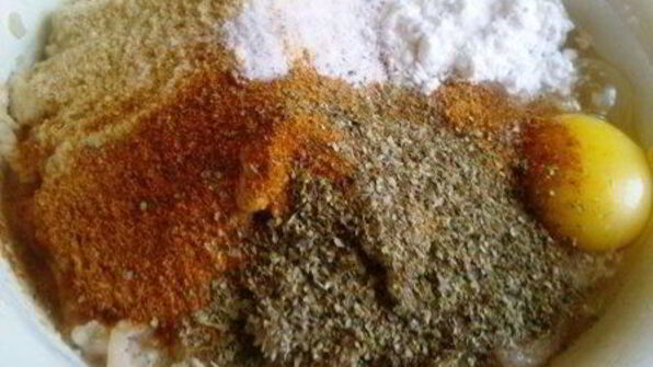 мясной кекс в лаваше