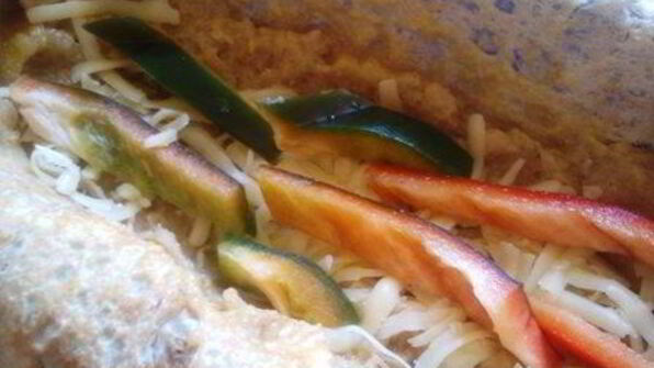 мясной кекс в лаваше