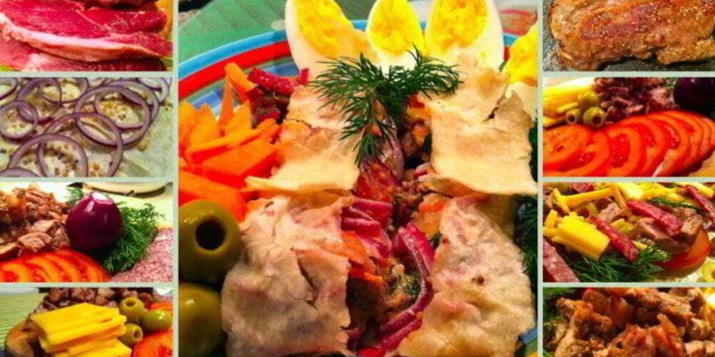 Рецепт мясного лаваша с дымком