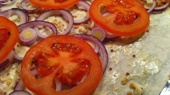 мясной лаваш с дымком