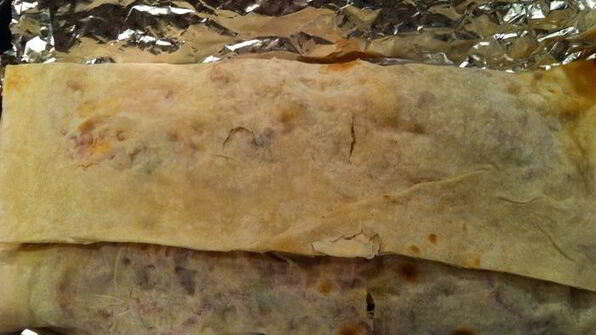 мясной лаваш с дымком