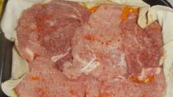 мясо в лаваше в духовке