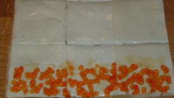 рулеты из лаваша с икрой