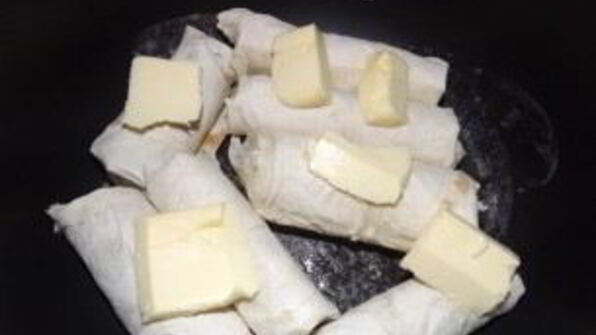 рулеты из лаваша с печенью