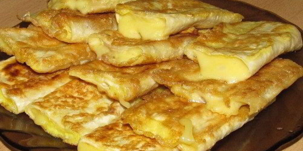 Рецепт сытного завтрака из тонкого лаваша