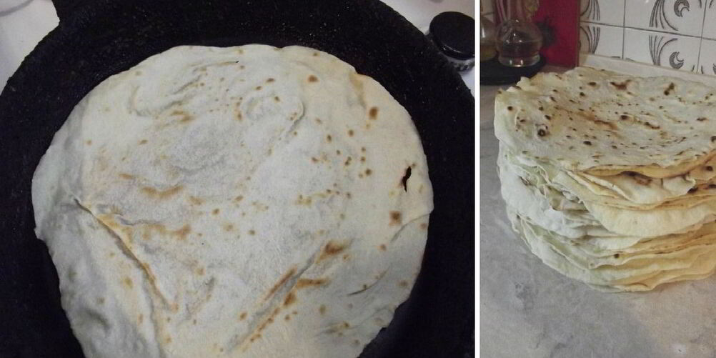 Рецепт тонкого лаваша