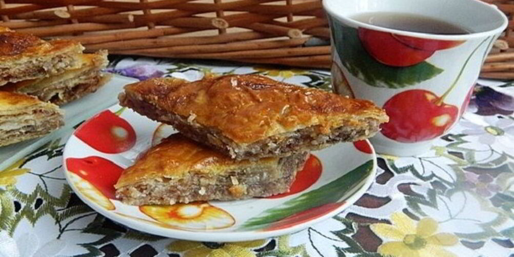 Рецепт ленивой пахлавы из лаваша