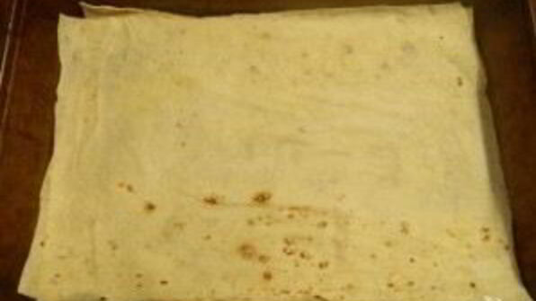 ленивая пахлава из лаваша