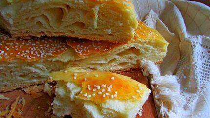 Арабская лепешка Bint Al-sahn