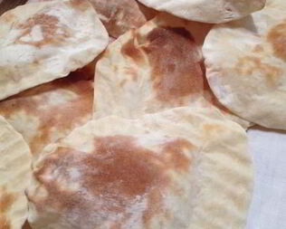 Арабская лепешка пита бездрожжевая в духовке