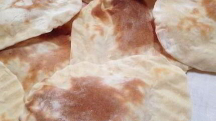 Арабская лепешка пита бездрожжевая в духовке