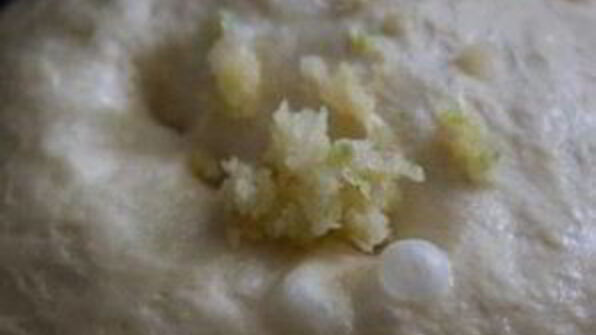 чесночные лепешки наан