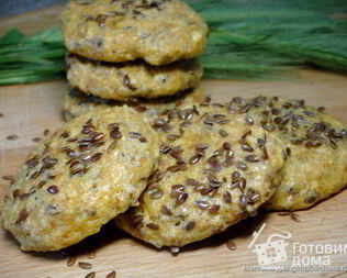 Диетические лепешки из творога