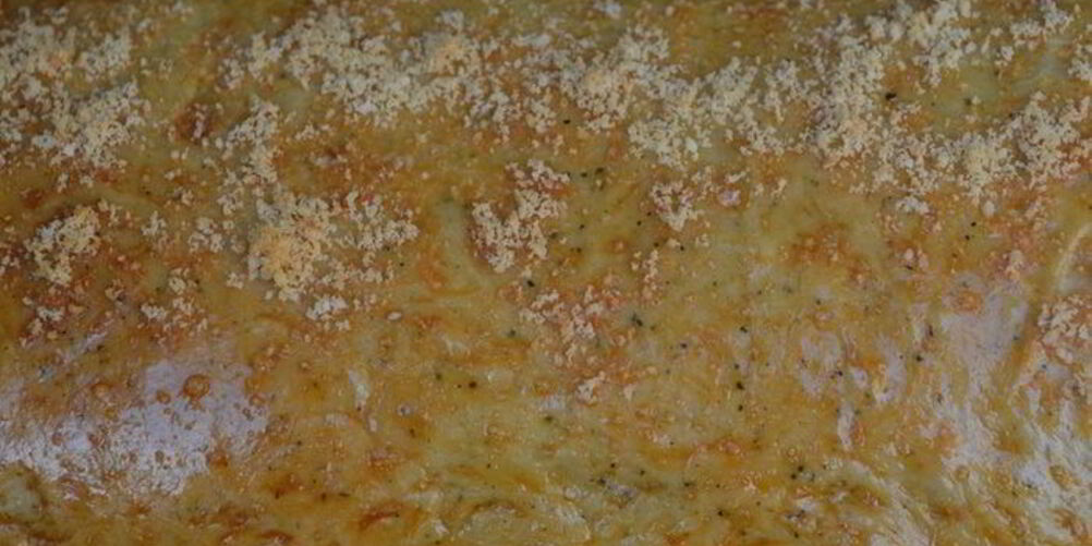 Рецепт фокаччи фаршированной сладким перцем, розмарином и сыром