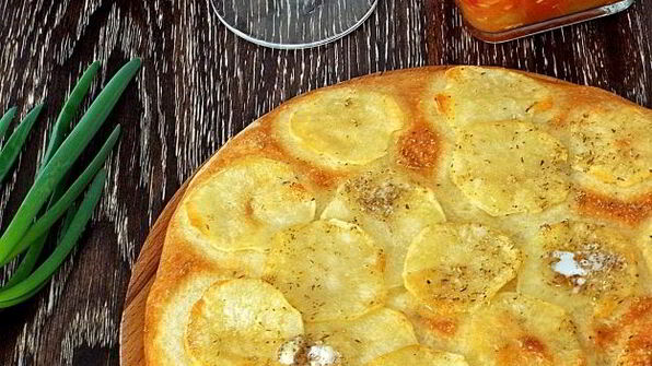 фокачча с картофелем