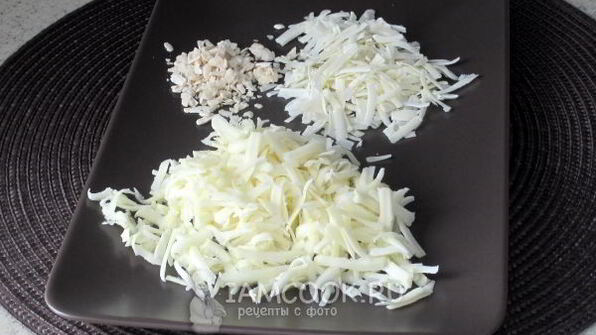 фокачча с сырами разных сортов