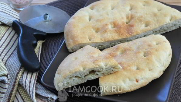 фокачча с сырами разных сортов