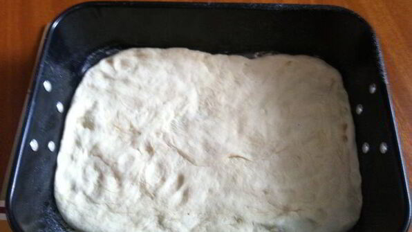 фокачча с жареным луком