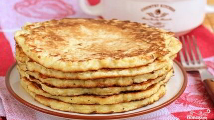 Капустные лепешки