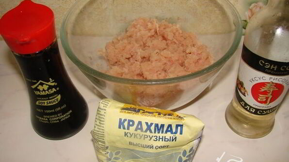 китайские лепешки с мясом и грибами му-эр