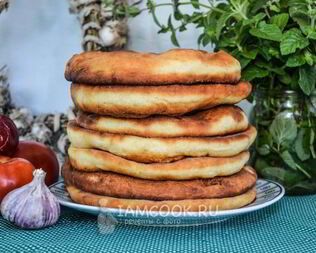 Лепешки на сковороде
