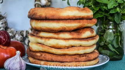Лепешки на сковороде