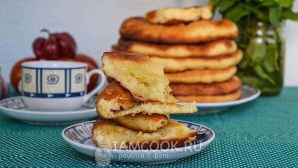 лепешки на сковороде
