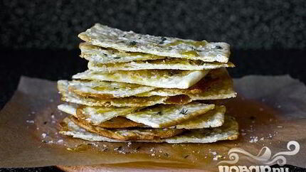 Лепешки с медом и тимьяном