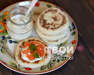 Лепешки с сыром