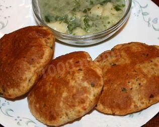 Пури индийские лепешки