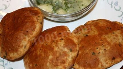 Пури индийские лепешки