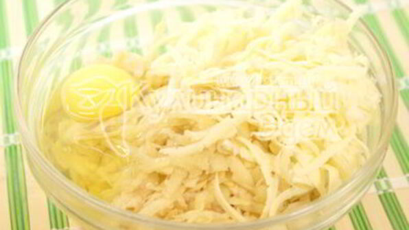 шницель с картофельной лепешкой