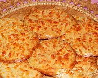 Сырные лепешки в духовке