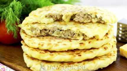 Сырные лепешки за 15 минут