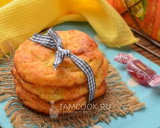 Творожные лепешки в духовке